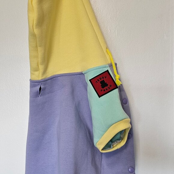 Teddy Fresh Pet Hoodie Pastel Colorblock Size 2XL - 2021 2nd Edition - Picture 5 of 13